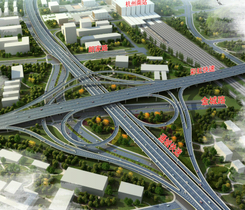 萧山通城高架快速路工程